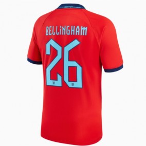 England Jude Bellingham 26 2023/2024 Borta Fotbollströjor Kortärmad